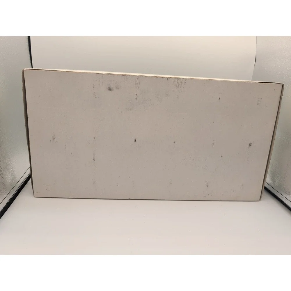 Vtg Target 2000 Glass Ornaments Box of 18 Emerald Green Unused Made in USA